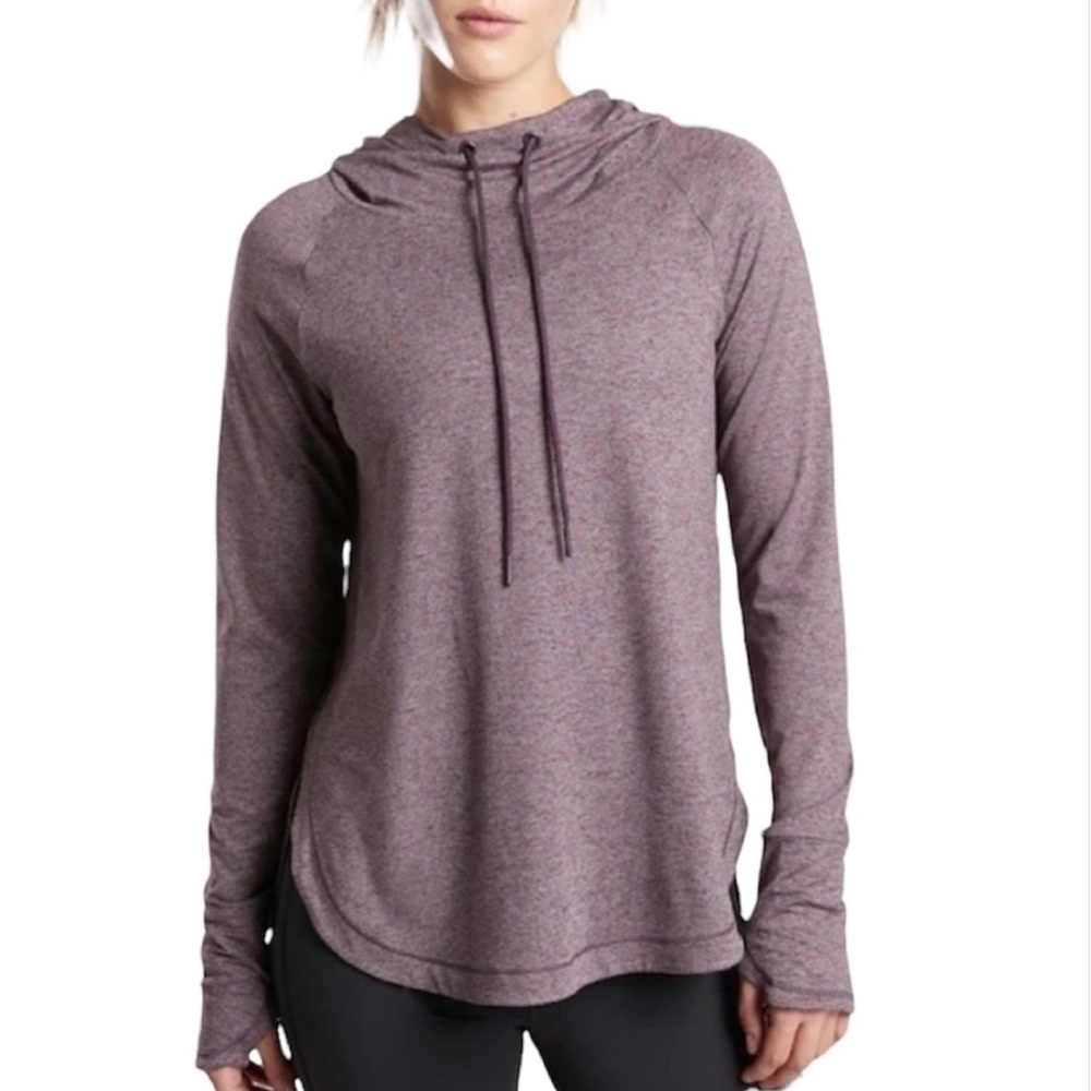 Athleta | Women’s Uptempo Hoodie Purple Heather Color Size Small